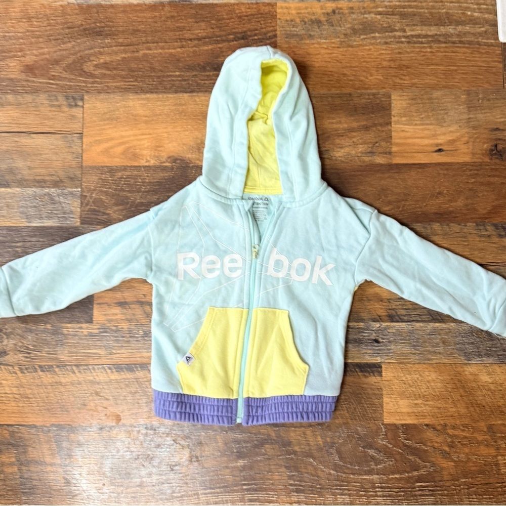 Reebok Green and Yellow Coat